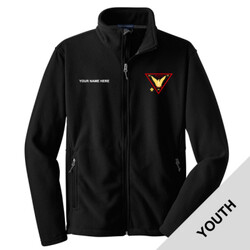 Y217 - EMB - B102E001 - Youth Fleece Jacket