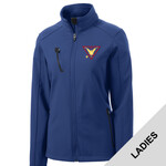 L324 - EMB - B102E001 - Ladies Welded Soft Shell Jacket