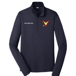 ST357 - EMB - B102E001 - 1/4 Zip Pullover