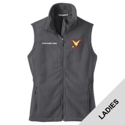 L219 - EMB - B102E001 - Ladies Fleece Vest